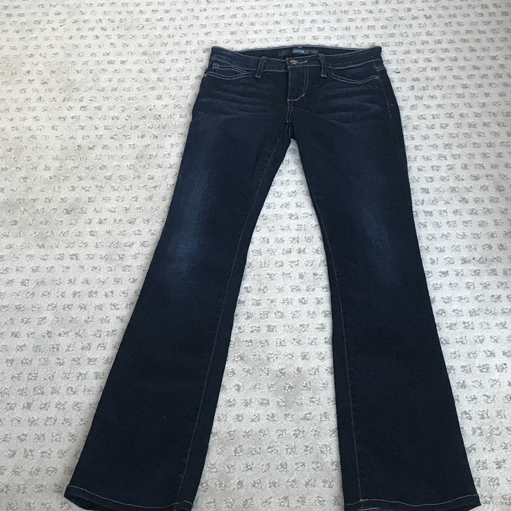 Joe’s Jeans Dark Wash Slim Fit Mini Boot Jeans 24